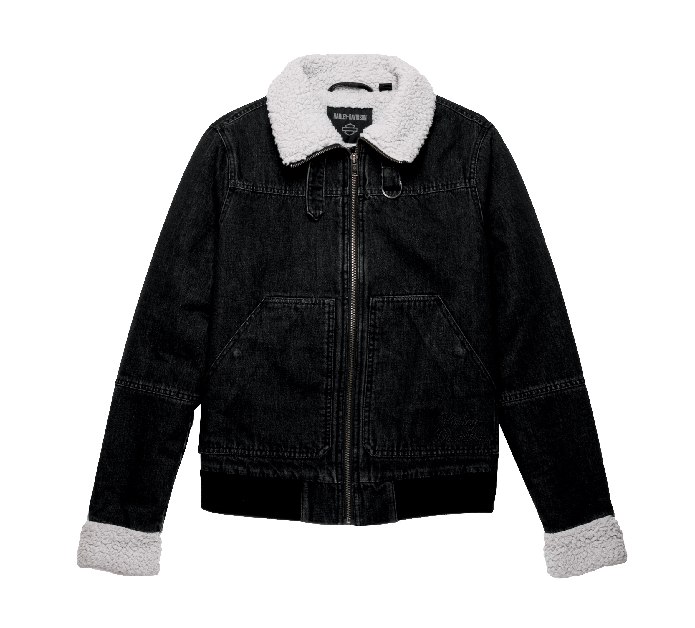 Calvin Klein Jeans Denim Sherpa Jacket Blue | Mainline Menswear United  States